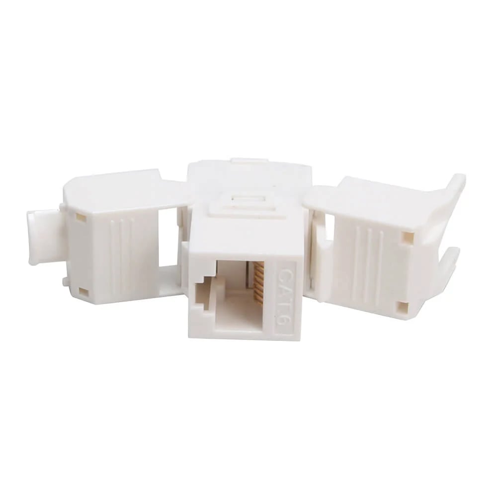 Frutto Keystone RJ45 UTP Cat.6 Tooless Bianco TECHLY PROFESSIONAL - immagine 6
