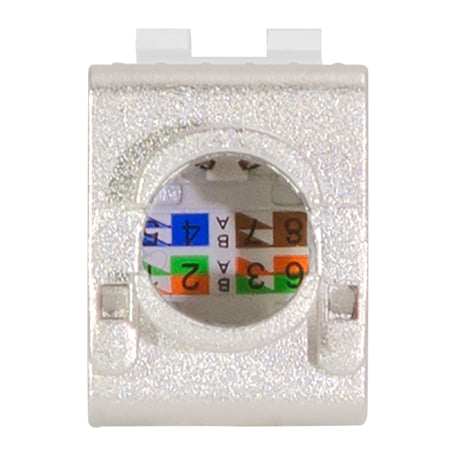 Frutto Keystone RJ45 Cat.8.1 STP Tooless LOGILINK - immagine 6