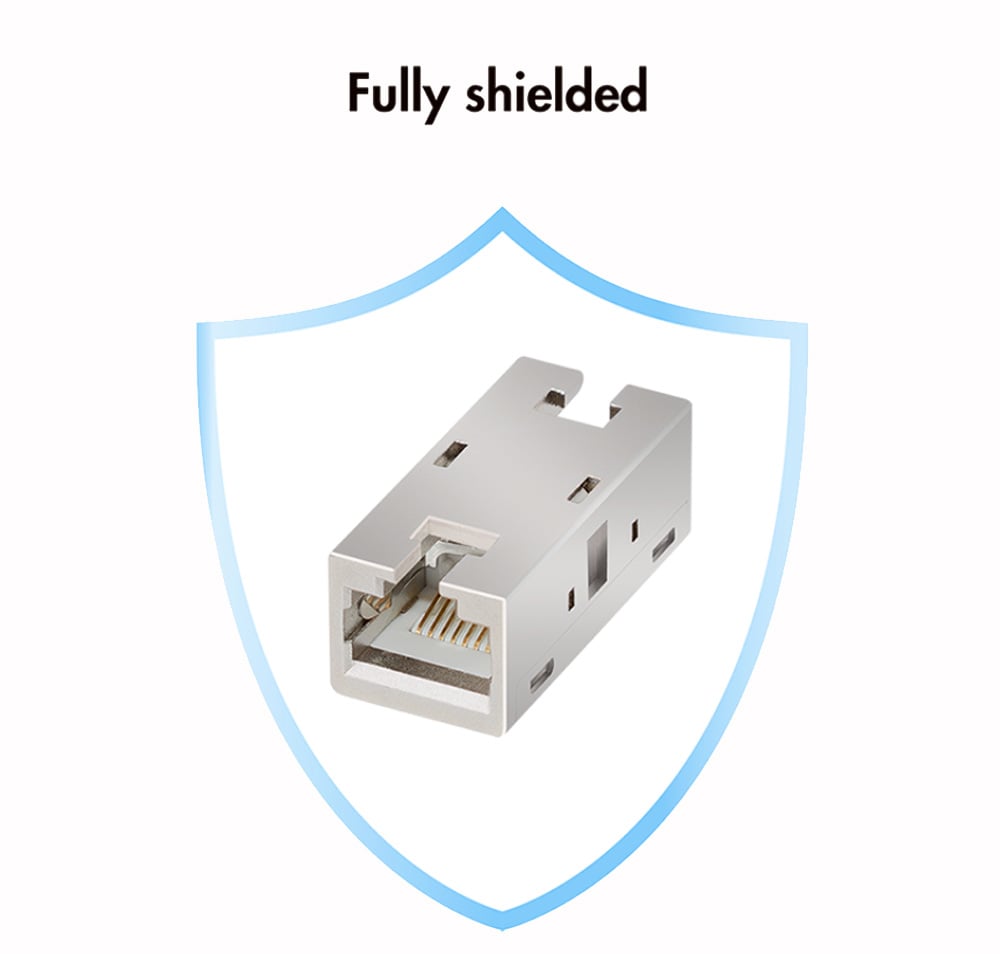 Accoppiatore Cat.6A 10G RJ45 STP LOGILINK - immagine 6