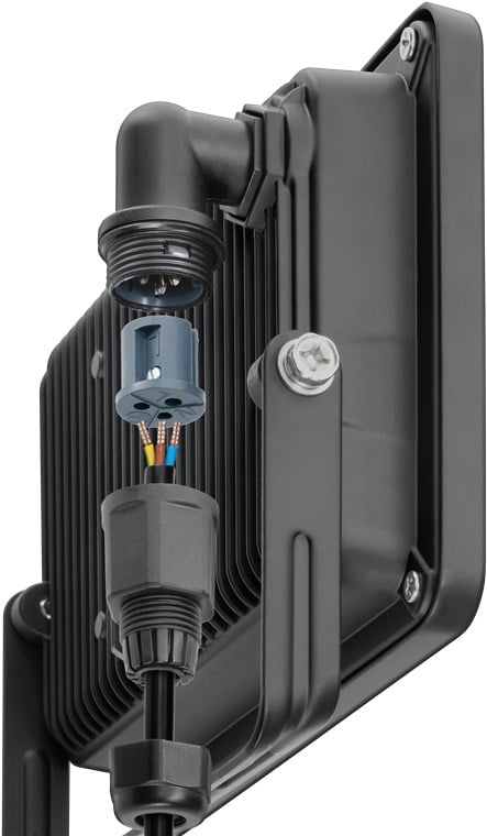 Faretto LED da Esterno IP65 30W Nero GOOBAY - immagine 6