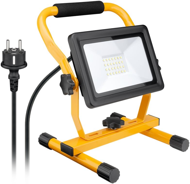 Faretto da Costruzione a LED con Supporto 30W GOOBAY - immagine 6