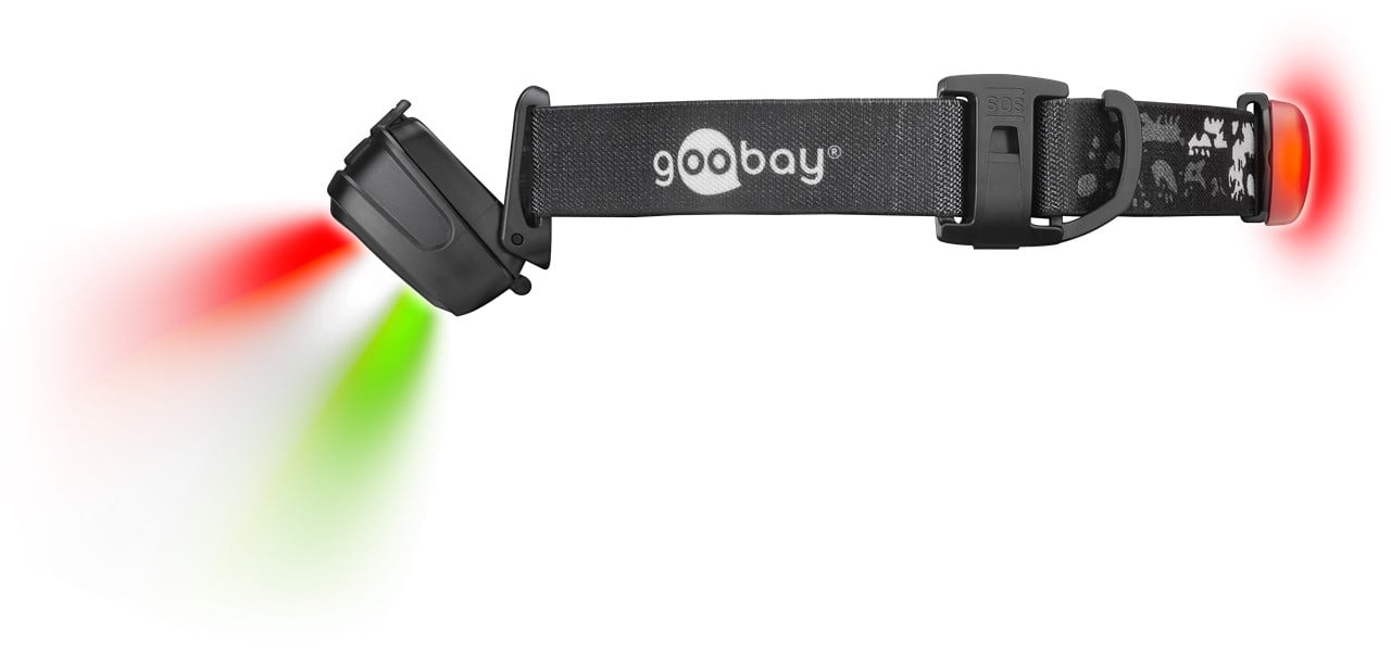 Lampada Frontale Torcia a LED ad Alta Luminosità 240lm GOOBAY - immagine 6