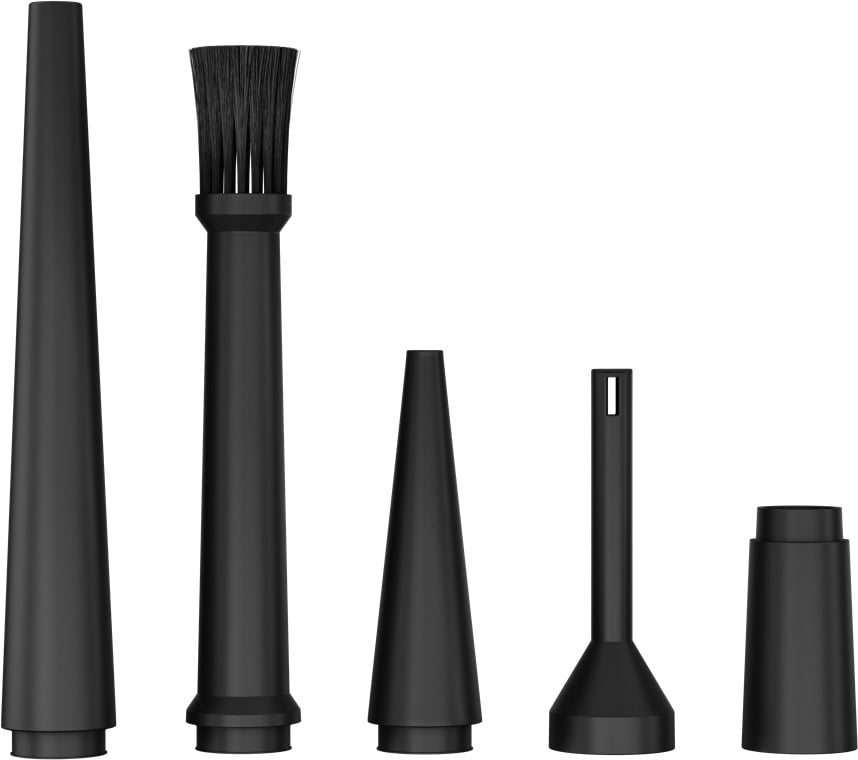 Kit di Pulizia Elettrico per PC Soffiatore ad Aria con 5 Ugelli Intercambiabili GOOBAY - immagine 6