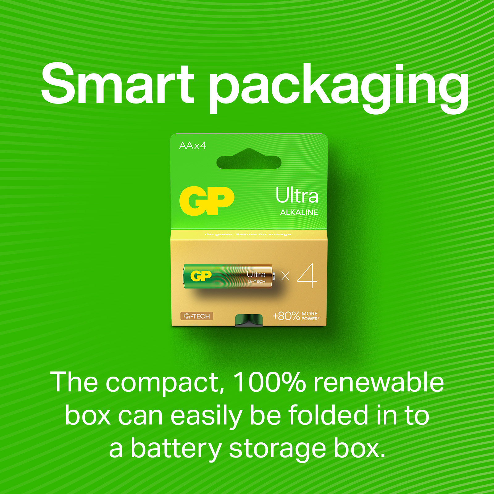 Confezione 4 Batterie GP Ultra Alcaline Stilo AA 15AU/LR6 GP BATTERIES - immagine 6
