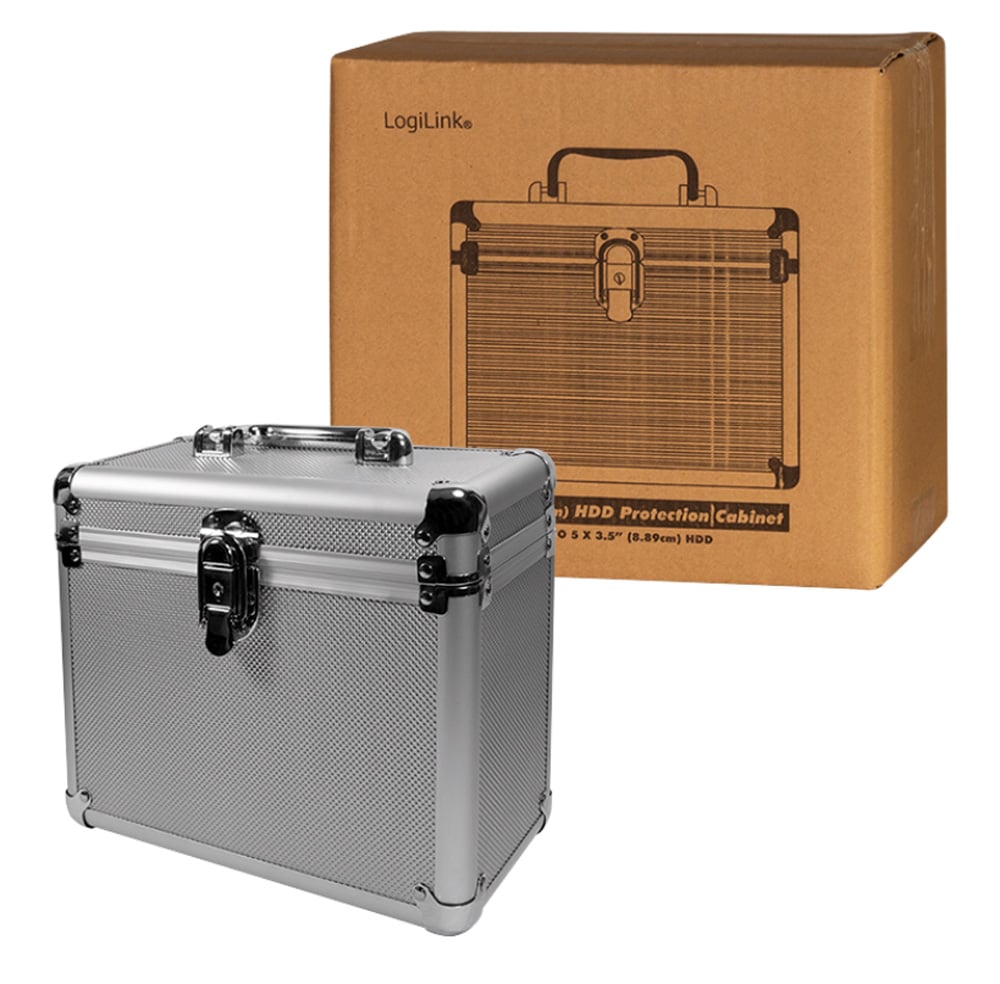 Valigia Protettiva per 5 HDD da 3.5'' LOGILINK - immagine 6