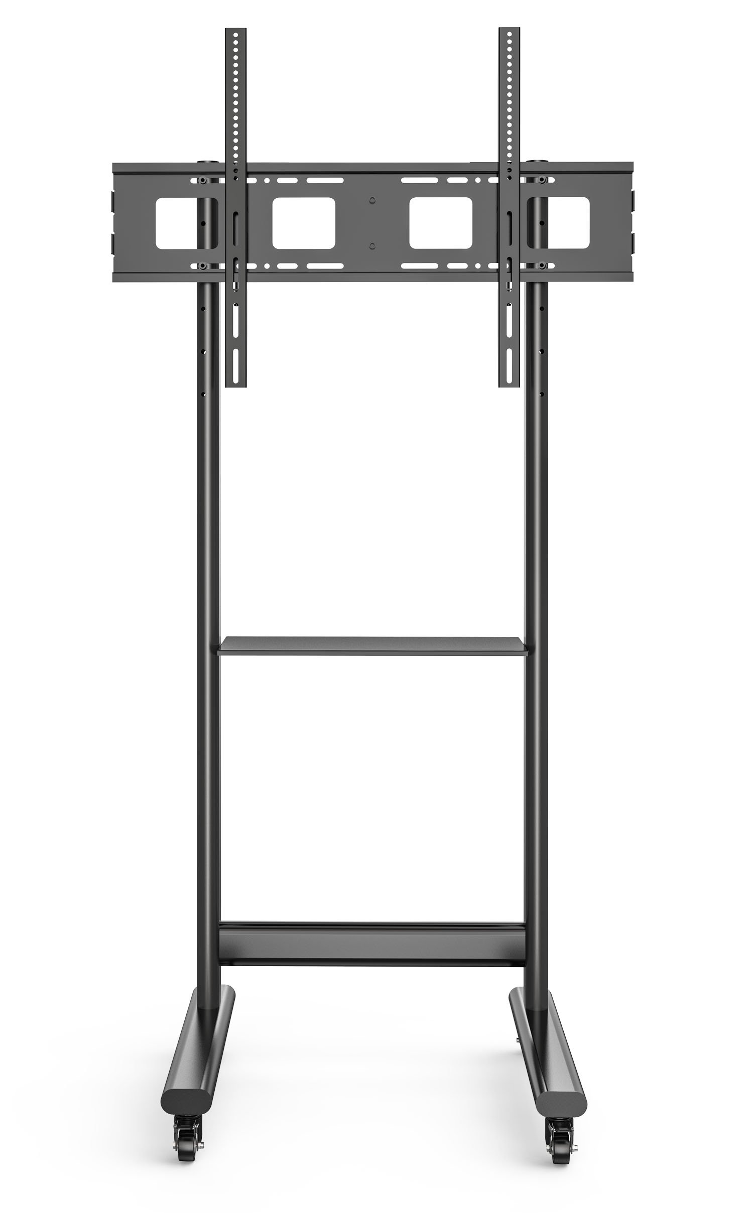 Supporto da Pavimento TV LCD/LED 50-90'' Altezza Regolabile con Mensola TECHLY - immagine 5