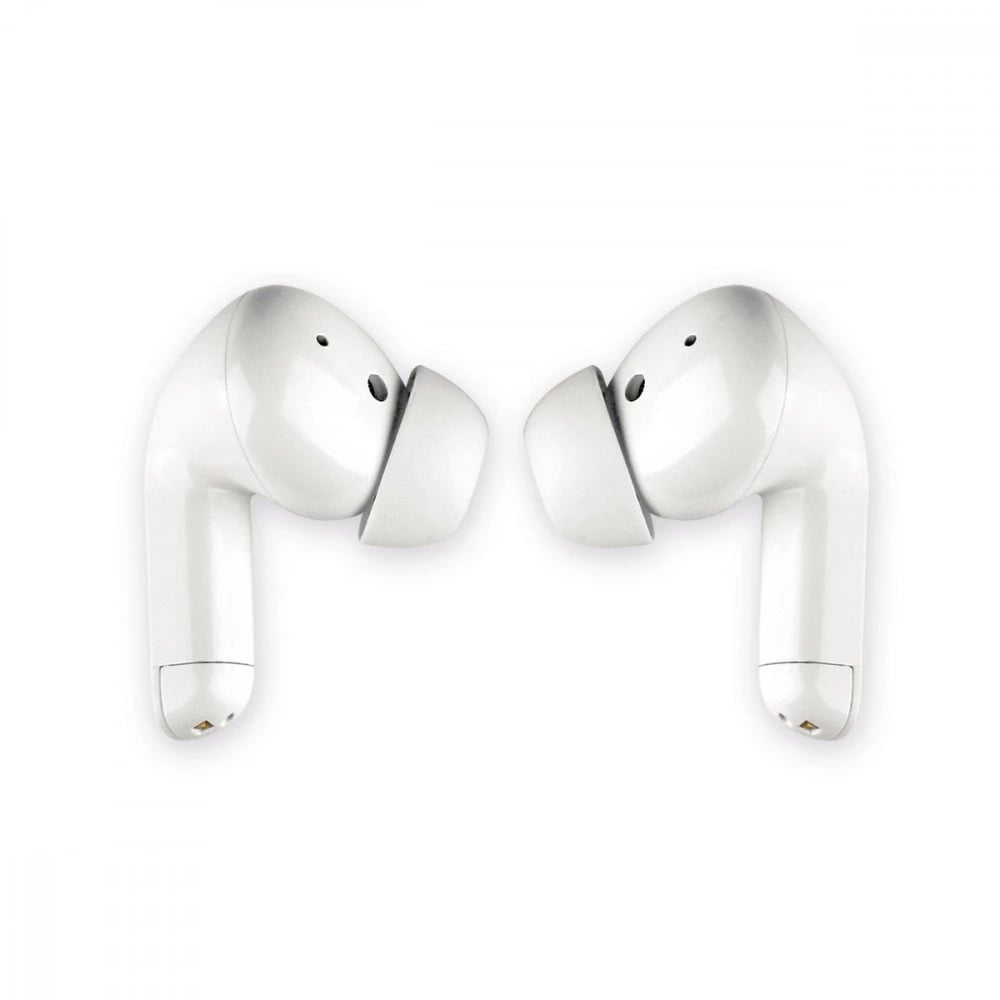 Cuffie Auricolari TWS Jive con Custodia di Ricarica USB-C™ e Pad Caricatore a Induzione Bianco FONTASTIC - immagine 6