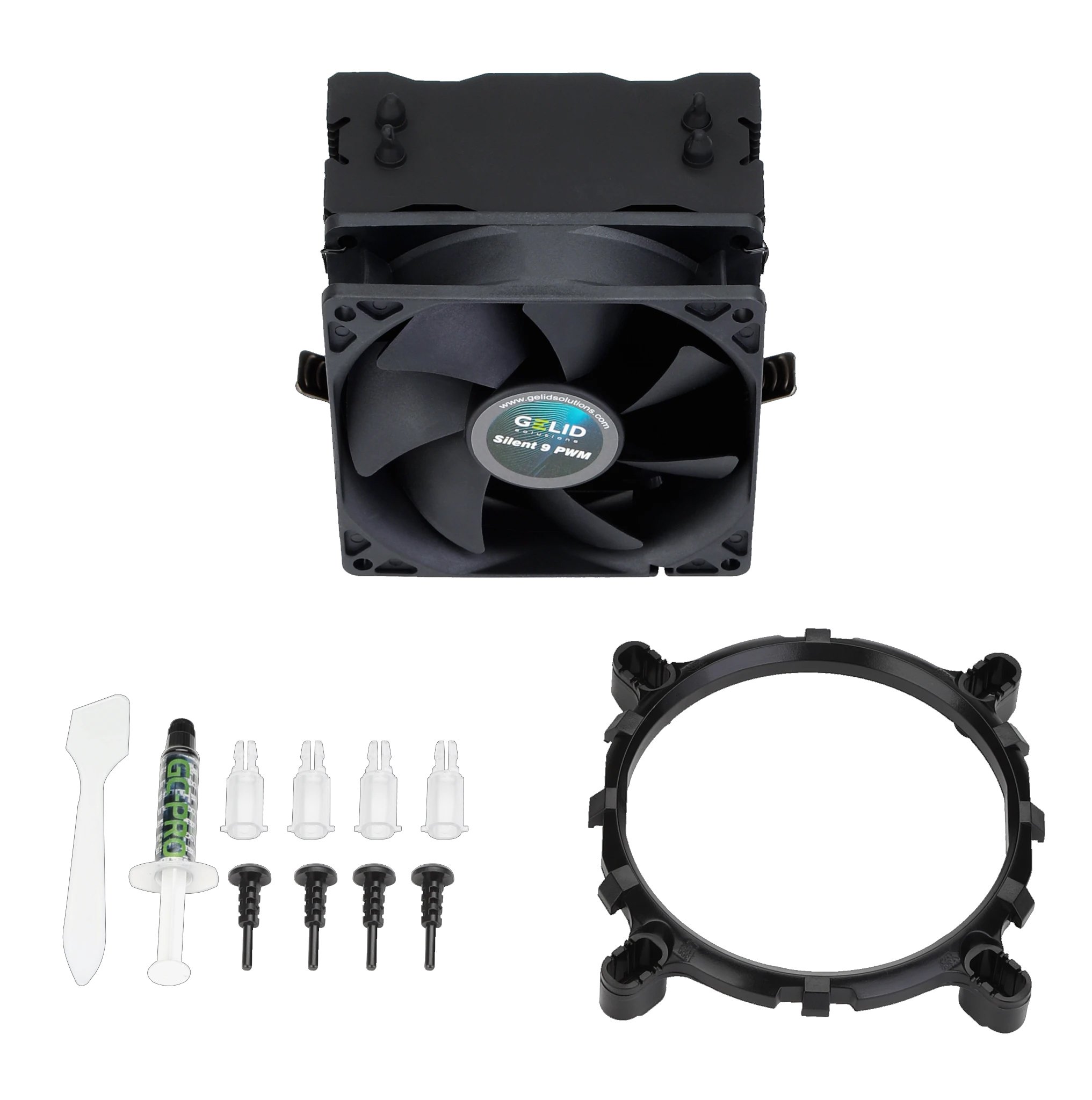 Dissipatore Avanzato BlackFrore CPU HDC Ventola Smart PWM da 92mm GELID SOLUTIONS - immagine 6