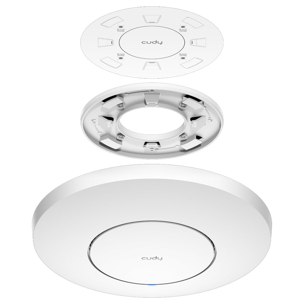 Punto di Accesso Wireless Gigabit Dual Band AC1200 PoE con supporto Mesh, AP1300 CUDY - immagine 6