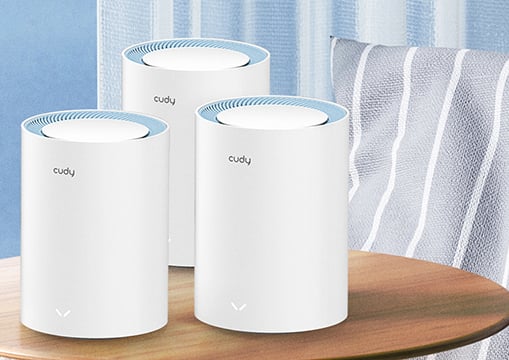 Sistema Wi-Fi Mesh AC1200 Dual Band per Tutta la Casa, M1200 3pz CUDY - immagine 6