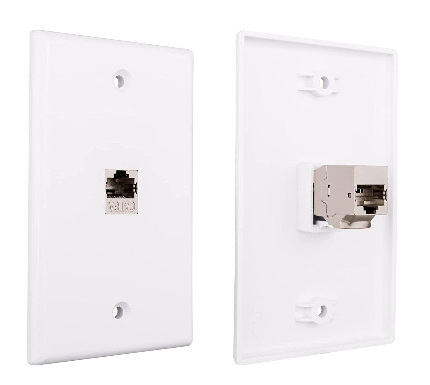 Accoppiatore di Rete RJ45 Cat.6A F/F Schermato FTP da pannello 16.5mm TECHLY PROFESSIONAL - immagine 5