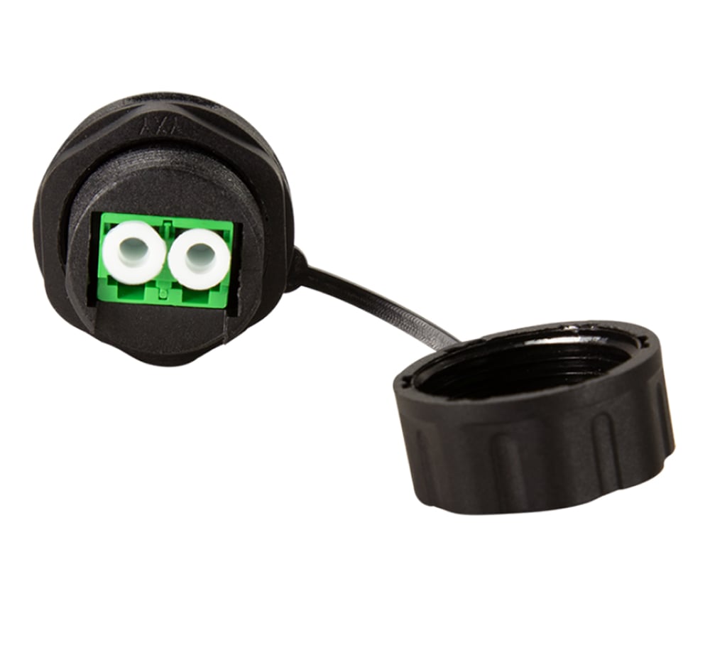 Connettore Fibra Ottica LC Duplex Impermeabile IP68 con Pressacavo e Cappuccio Antipolvere LOGILINK - immagine 6