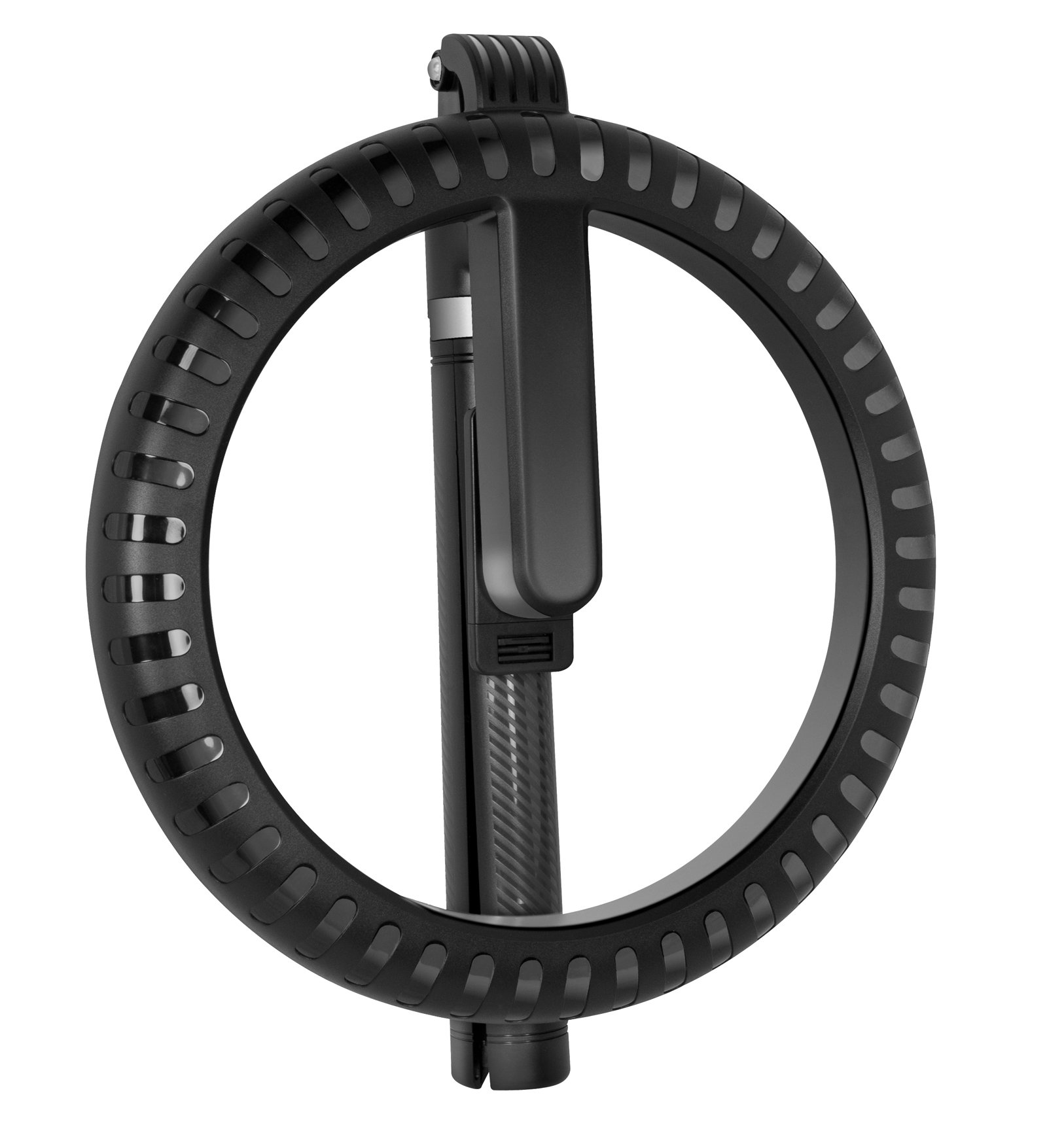 Luce LED 26RGB Anello ø25cm con Treppiede Estensibile Selfie Stick LOGILINK - immagine 5