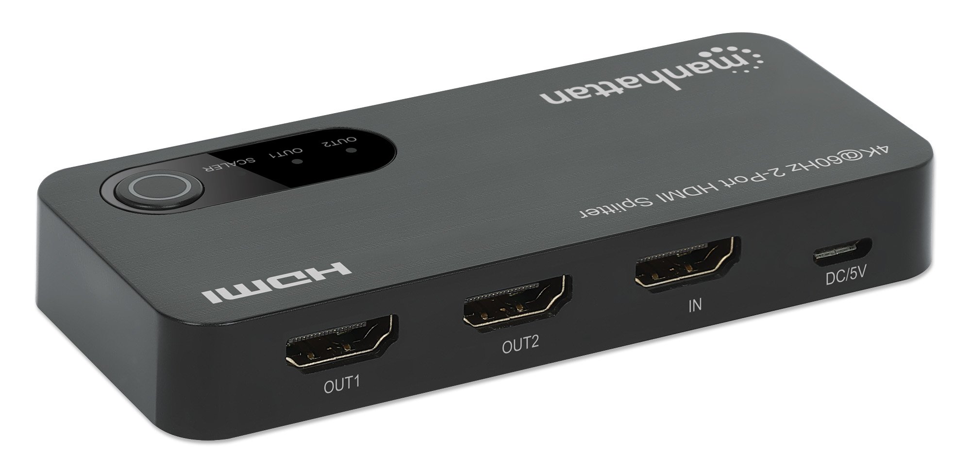 Splitter HDMI 4K@60Hz UHD 3D con LED 2 vie MANHATTAN - immagine 6