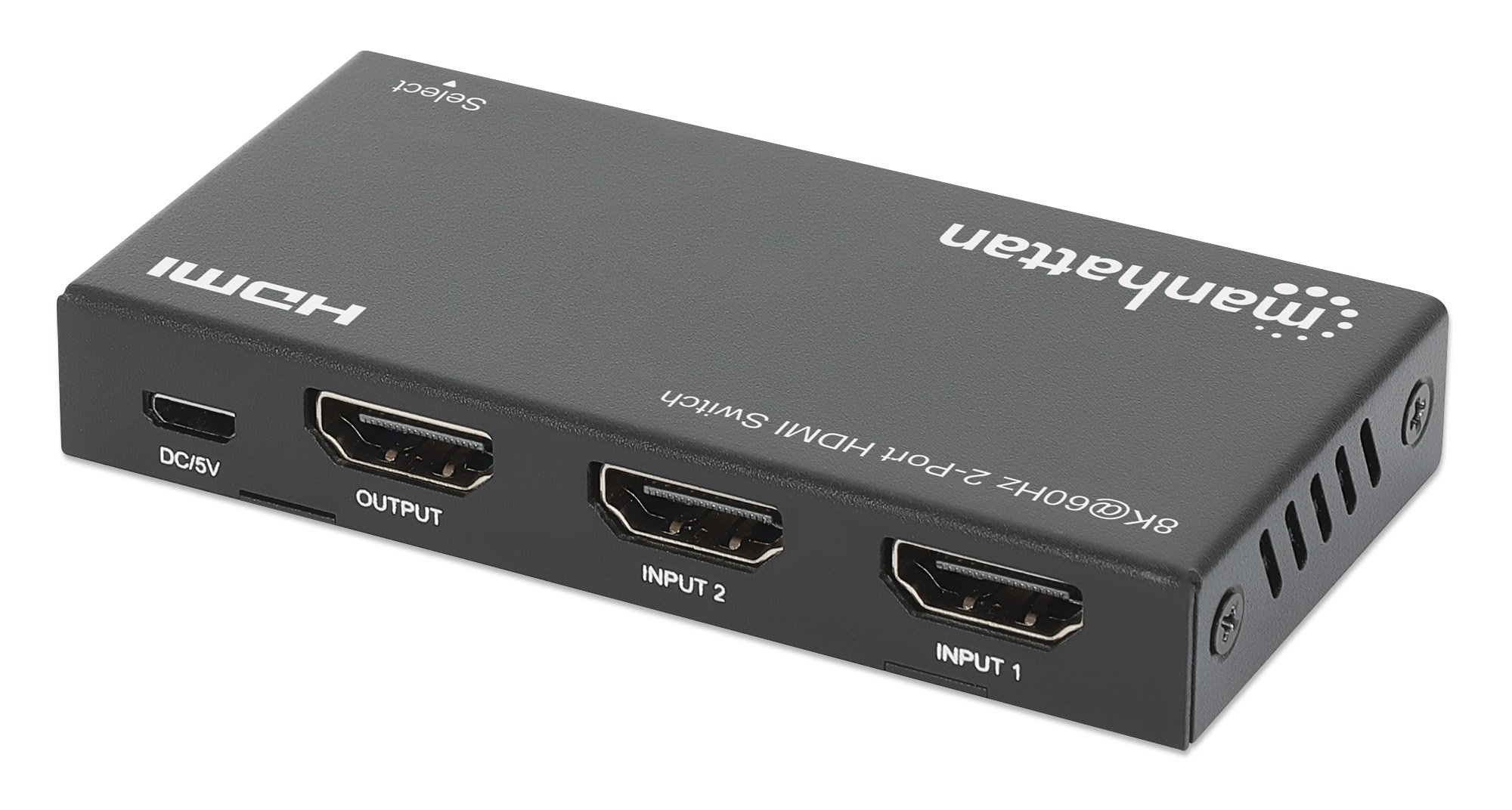 Switch HDMI 8K@60Hz 2 porte MANHATTAN - immagine 6