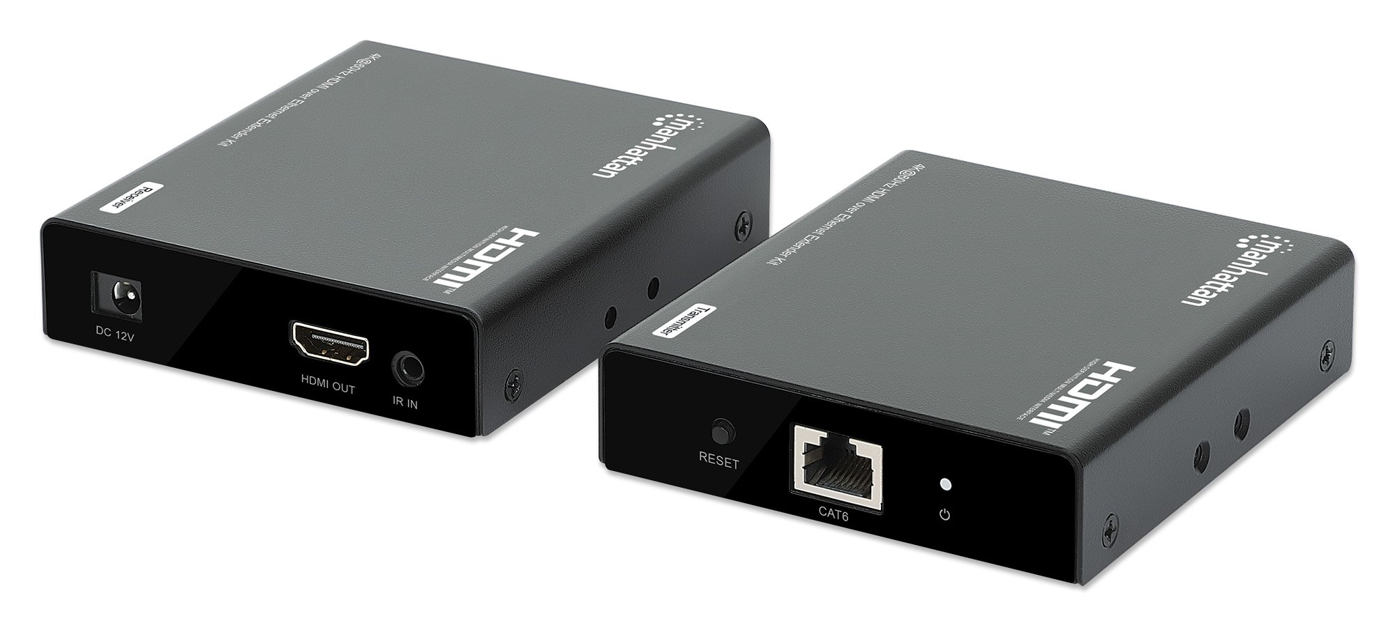 Kit Extender HDMI Over Ethernet 4K@60Hz MANHATTAN - immagine 6