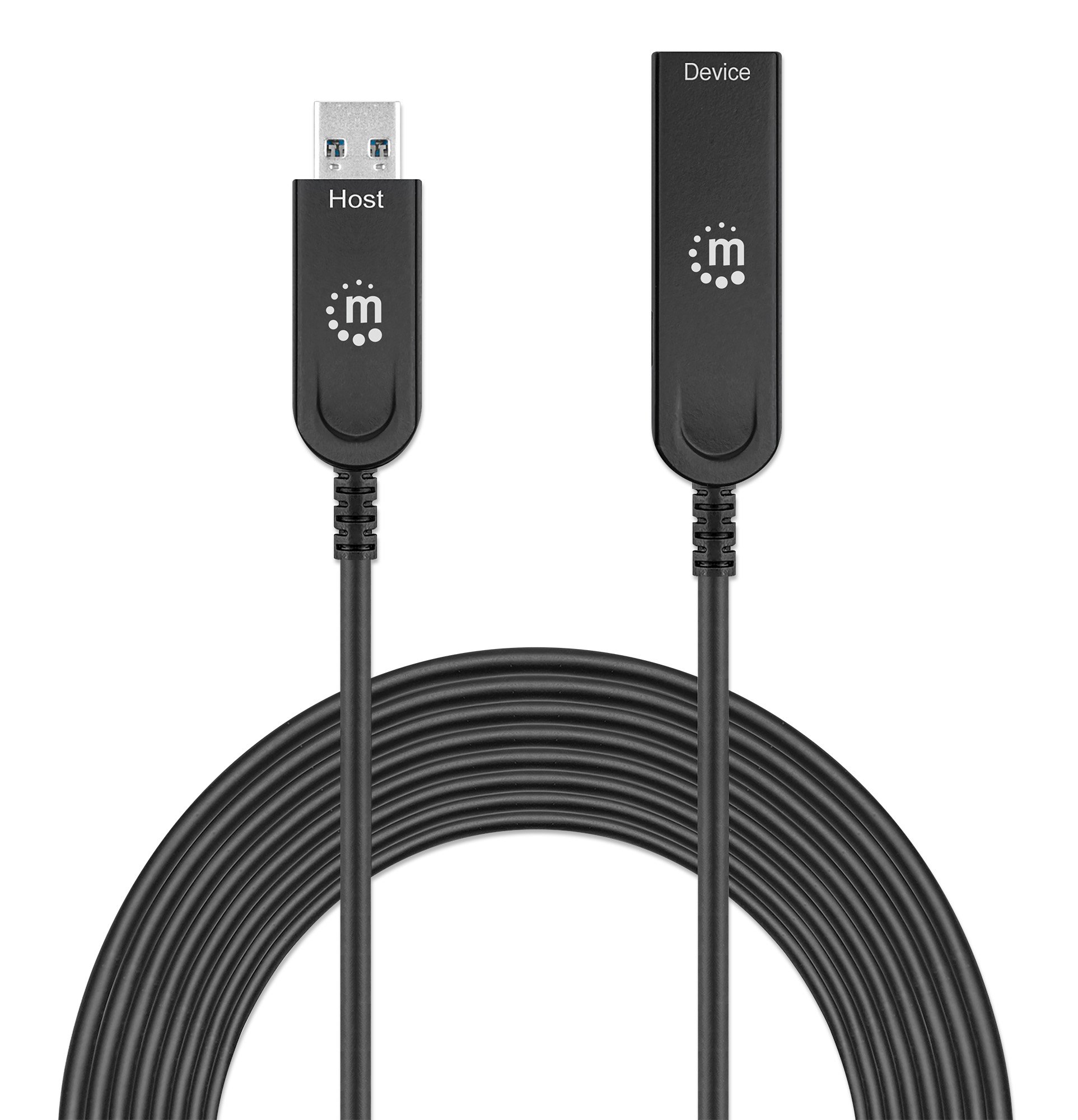 Cavo Ottico Attivo USB 3.2 Gen 2 SuperSpeed+ Active Optical Cable USB A M/F 30m MANHATTAN - immagine 6