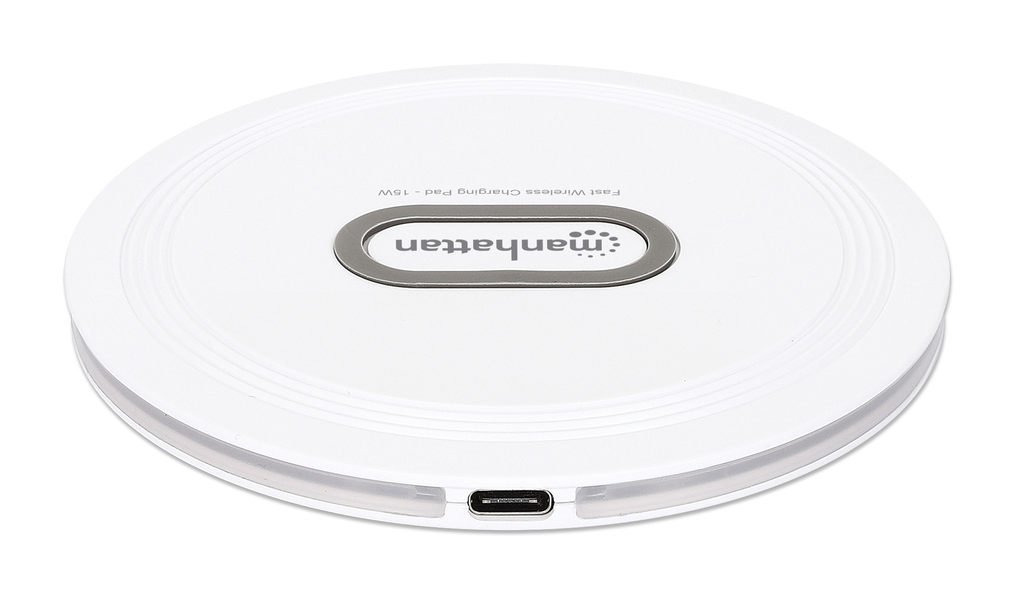 Caricabatterie Wireless a Ricarica Rapida 15W USB-C™ MANHATTAN - immagine 6
