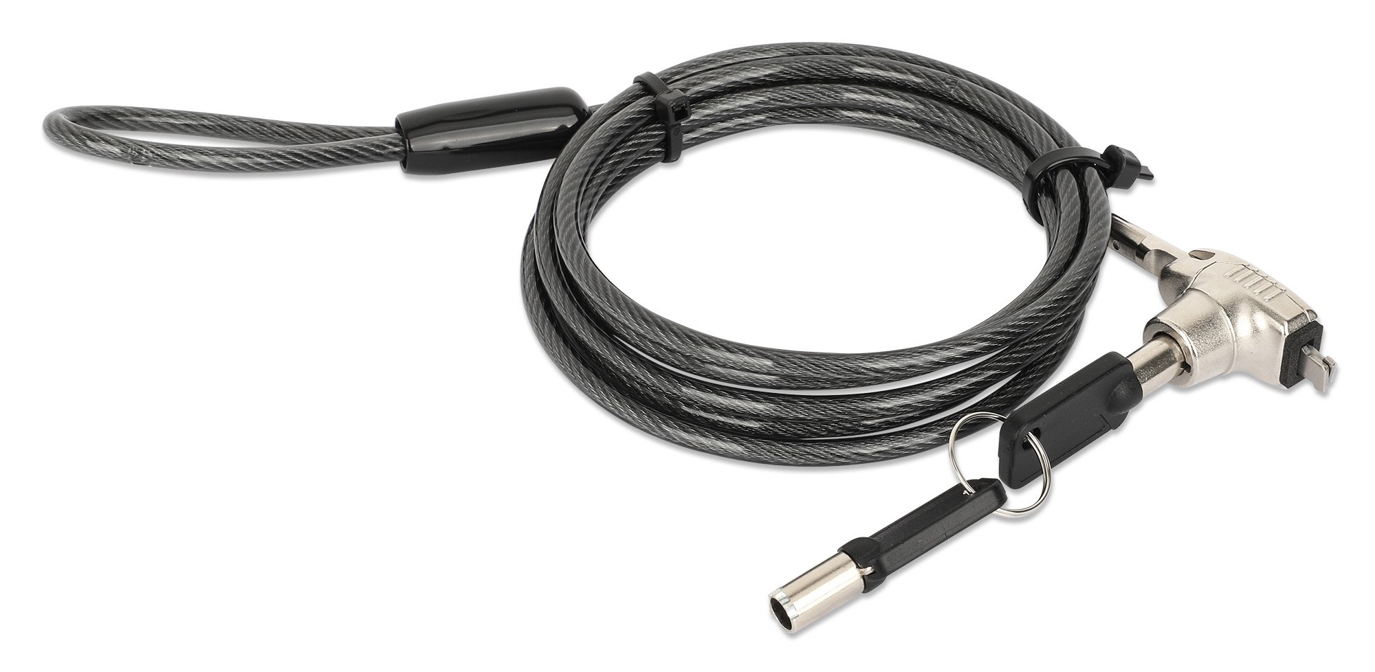 Lucchetto di Sicurezza per Notebook con Chiave per Slot Nano MANHATTAN - immagine 6