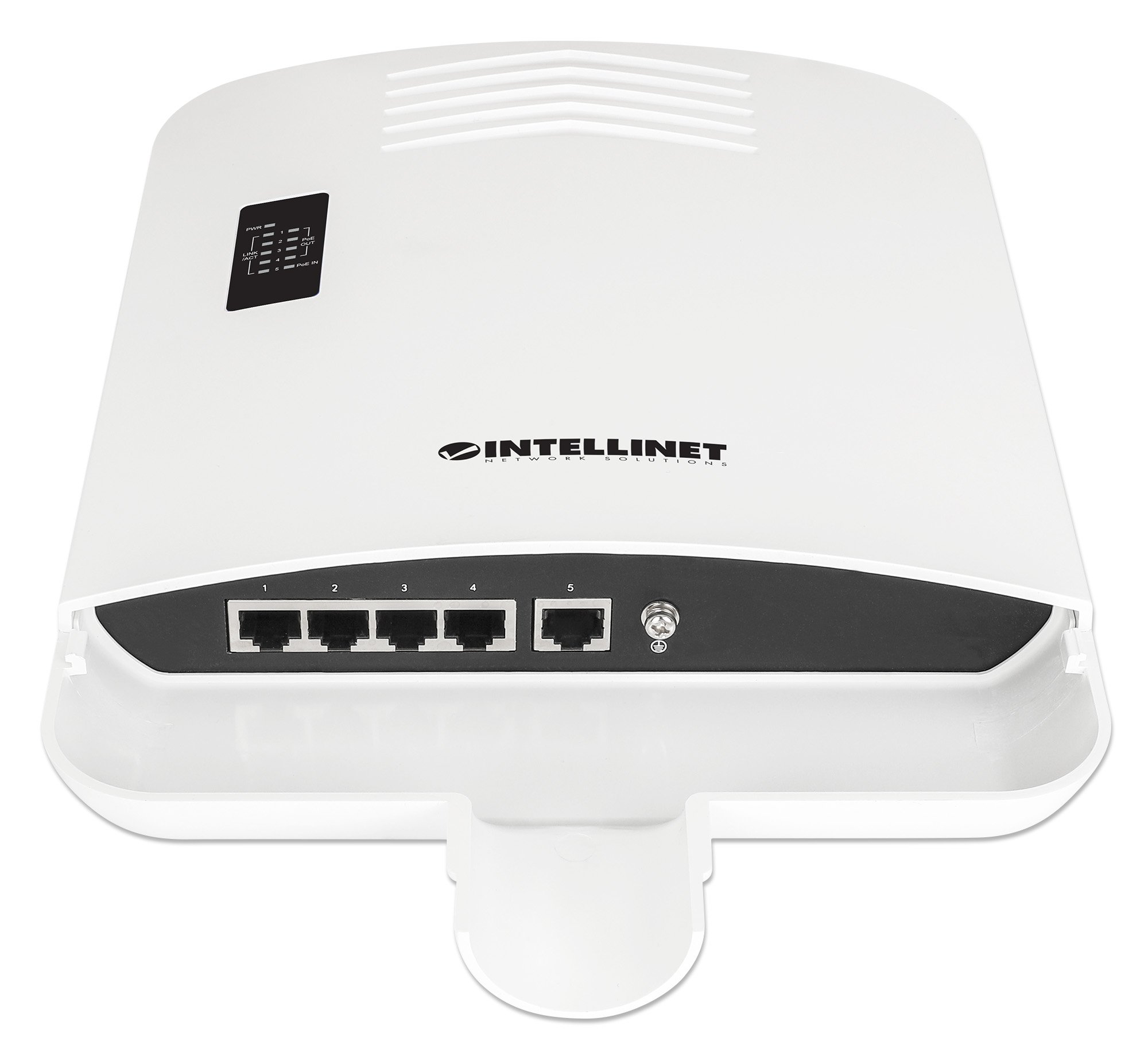 Switch Gigabit 5 porte PoE Passante / Extender 4 porte PoE+ per Esterno INTELLINET - immagine 5