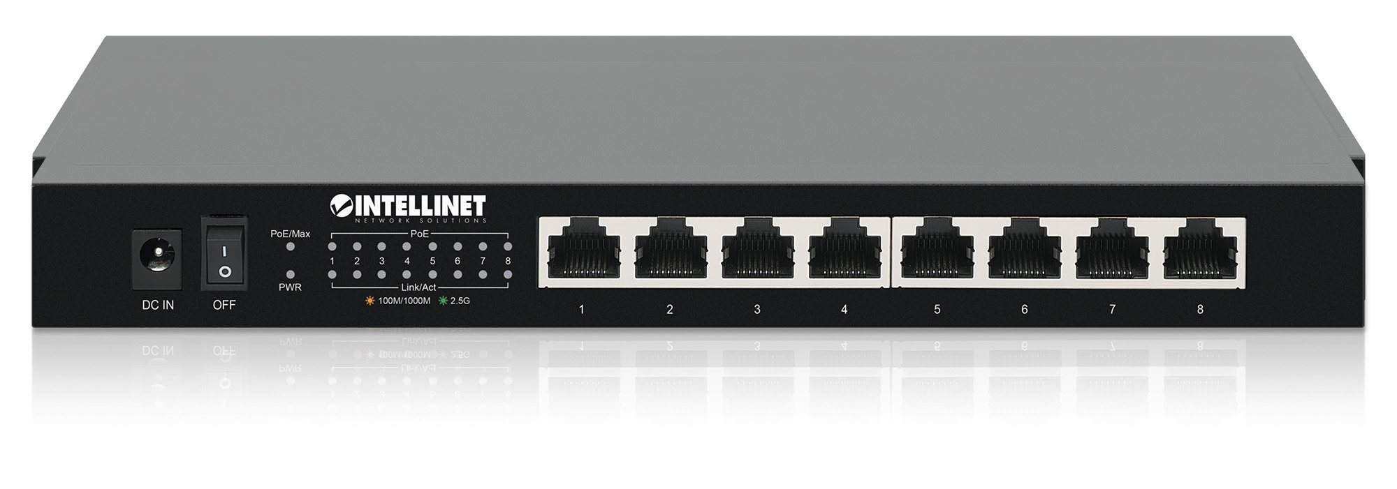 Ethernet Switch POE+ 8 Porte 2.5G INTELLINET - immagine 6