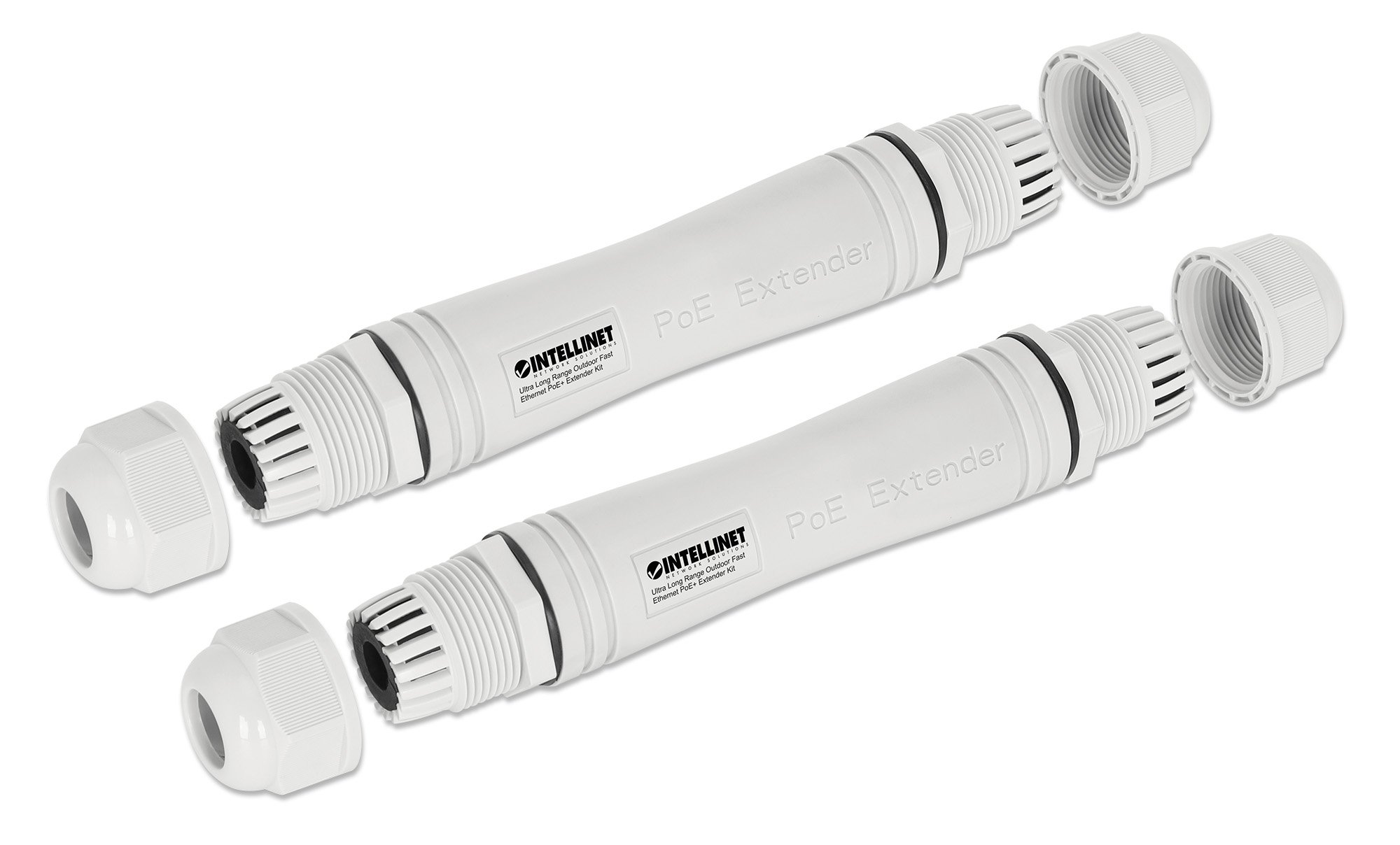 Kit di Estensione PoE+ Fast Ethernet per Esterni INTELLINET - immagine 6
