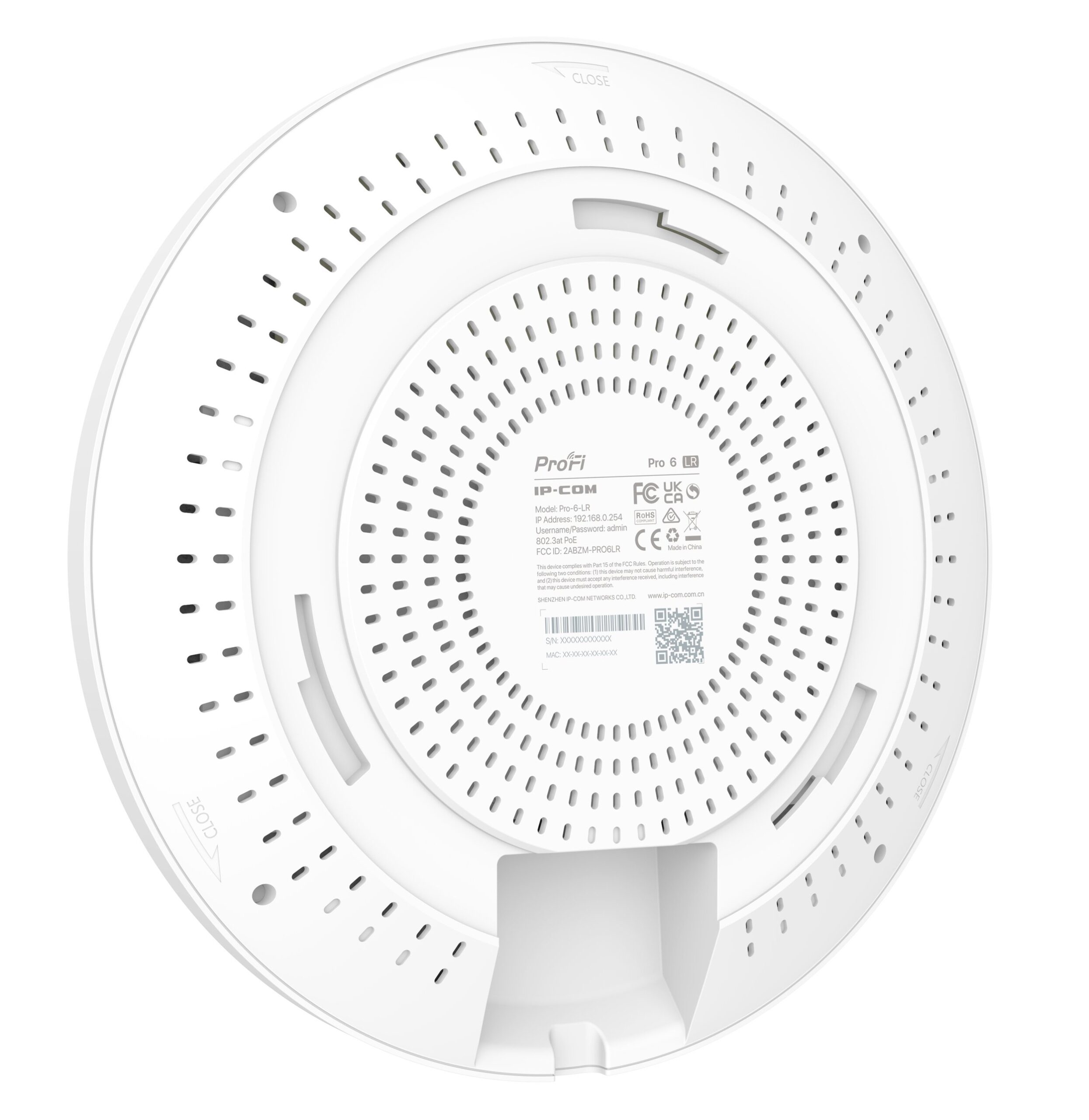 Punto di Accesso a Lungo Raggio Dual Band 802.11AX, PRO-6-LR IP-COM - immagine 6