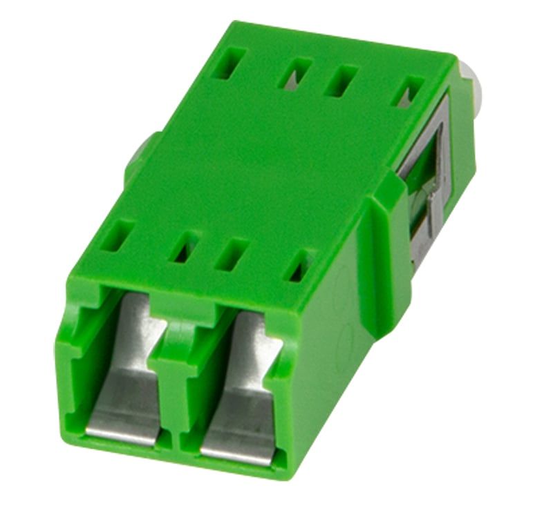Adattatore a Bussola LC/APC a LC/APC Senza Flangia con Protezione Laser LOGILINK