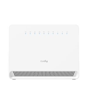 Router Wi-Fi 4G N300 con Voce, LT400V CUDY