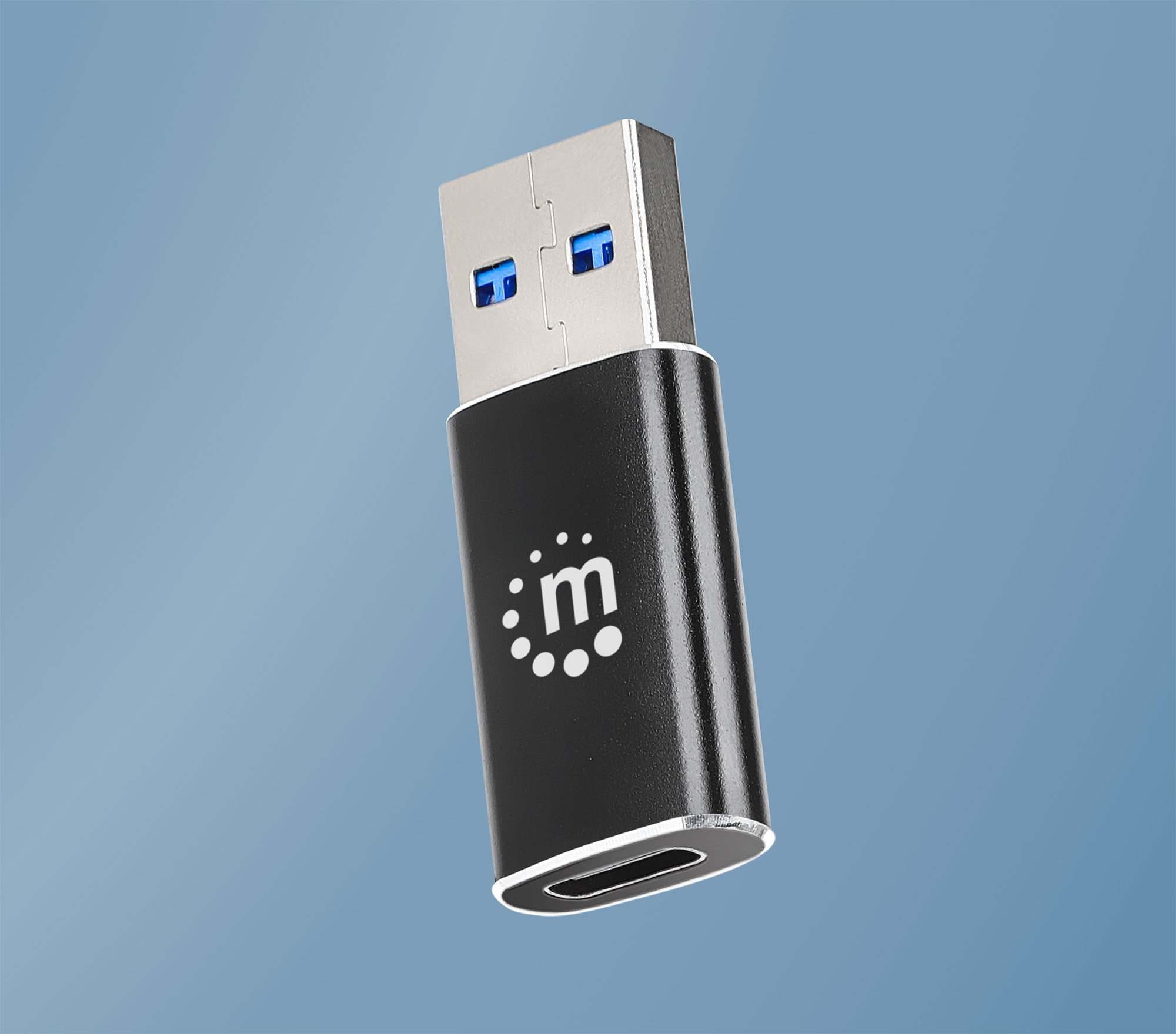 Adattatore Convertitore USB 3.2 USB-A Maschio a USB-C™ Femmina MANHATTAN - immagine 7