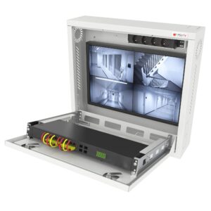 Box di Sicurezza per DVR e Sistemi di Videosorveglianza Bianco TECHLY PROFESSIONAL