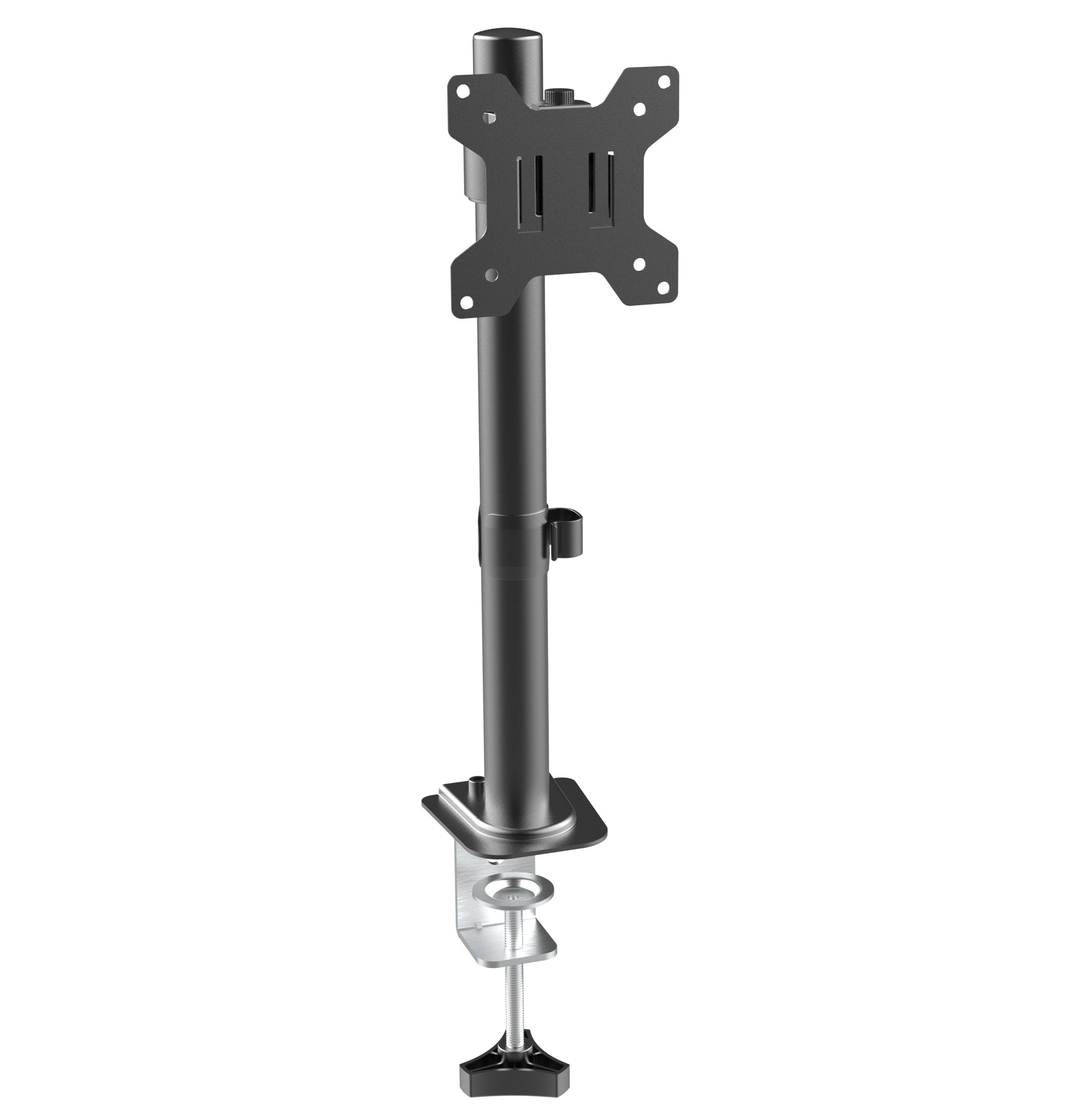 Supporto da Scrivania con Morsetto per Monitor 13-32'' Braccio Corto Inclinabile TECHLY