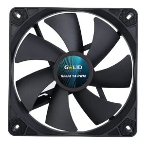 Dissipatore Ventola Silent 140x140x25 con Controllo PWM Intelligente GELID SOLUTIONS
