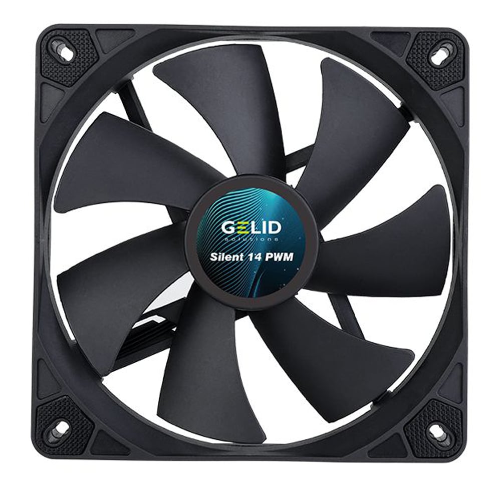 Dissipatore Ventola Silent 140x140x25 con Controllo PWM Intelligente GELID SOLUTIONS