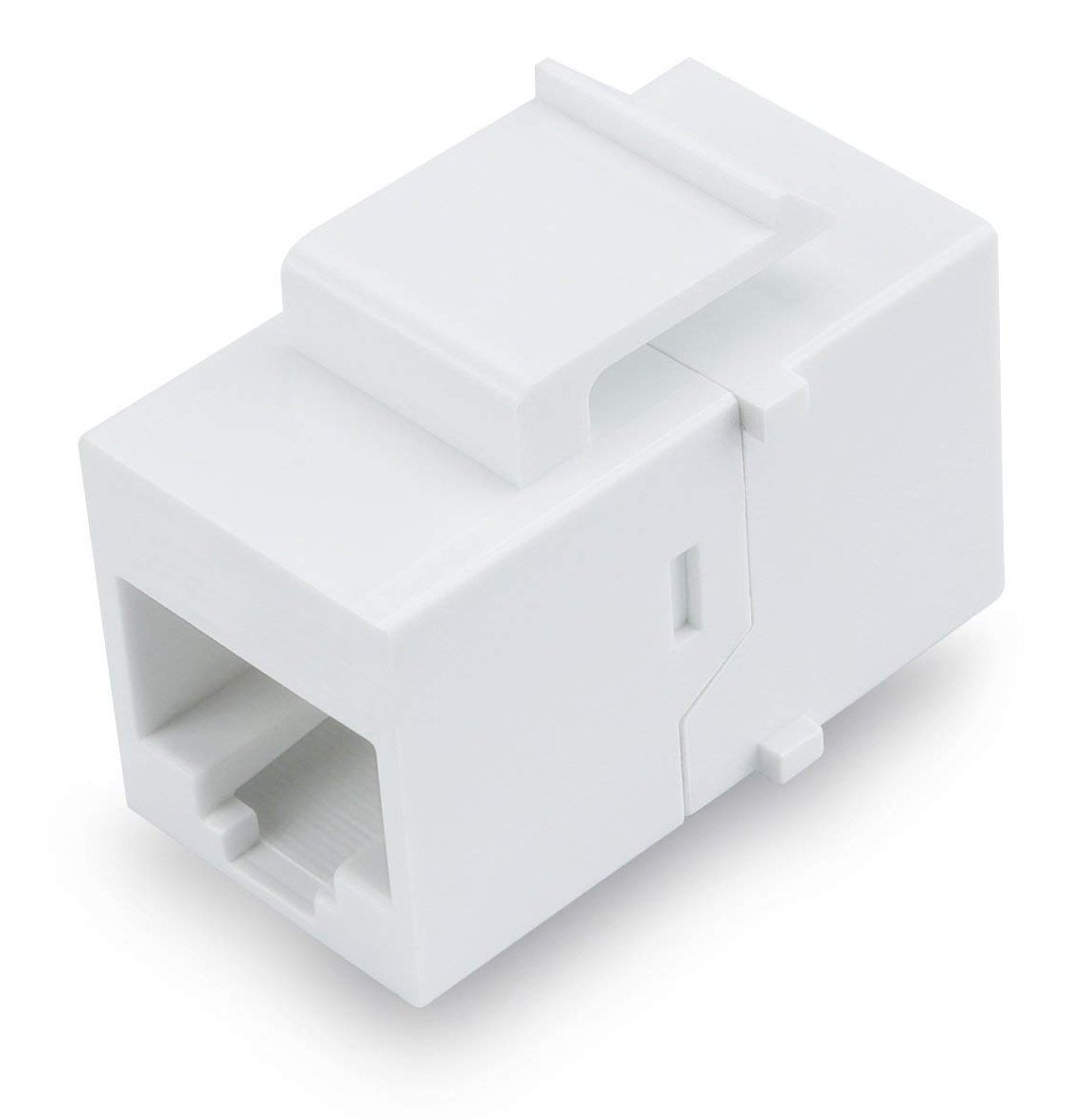 Accoppiatore Keystone RJ45 F/F Cat.5E UTP Bianco TECHLY PROFESSIONAL