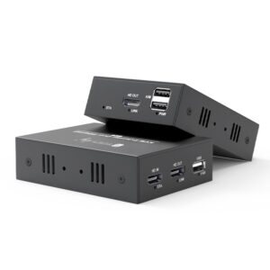 HDMI KVM Extender Over Ethernet 1080p@60Hz 150m TECHLY