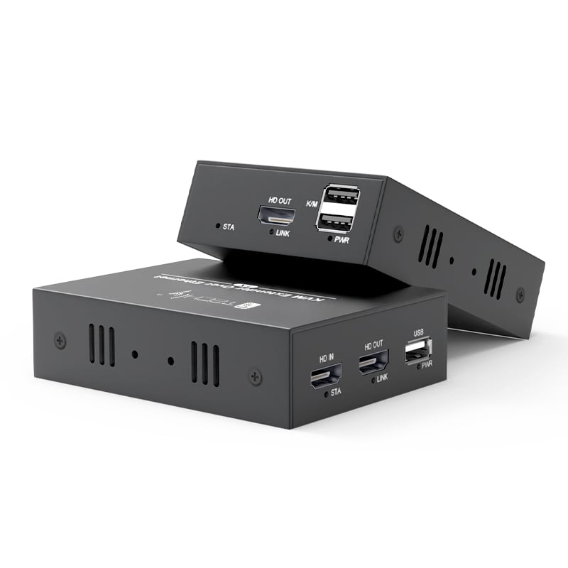 HDMI KVM Extender Over Ethernet 1080p@60Hz 150m TECHLY
