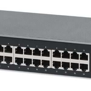 Gigabit Ethernet Switch 24 porte con 2 porte SFP INTELLINET