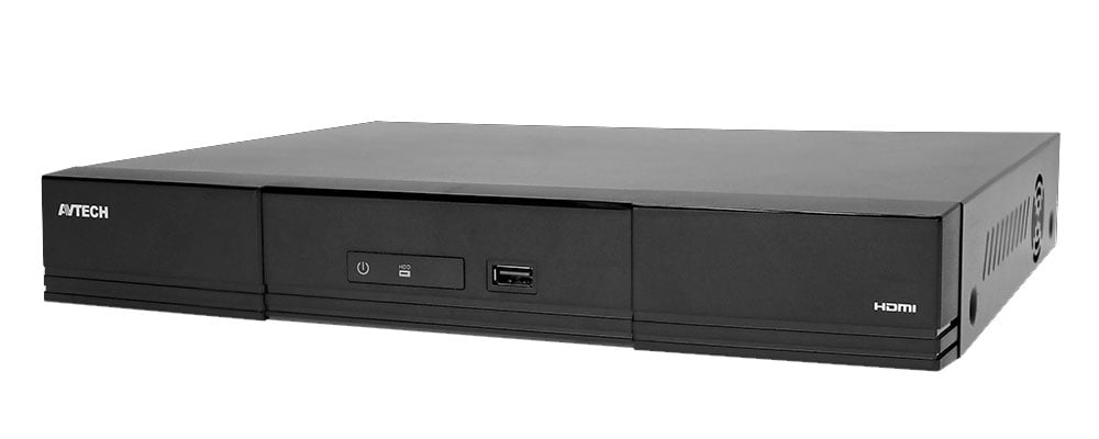 Videoregistratore NVR 9 Canali H.265 con PoE, AVH2109AX AVTECH