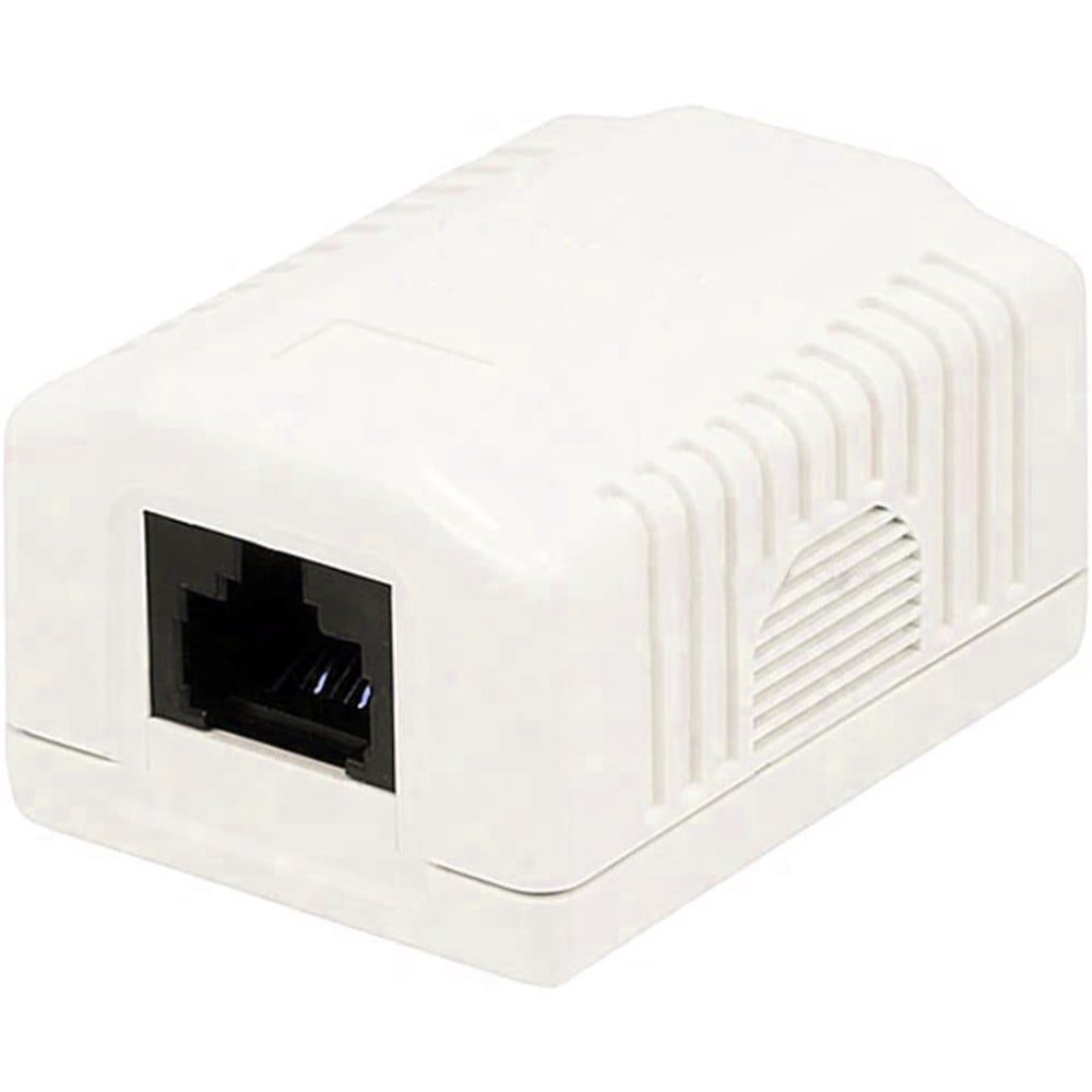 Presa a Muro con 1 Frutto RJ45 Cat.6A UTP Beige TECHLY PROFESSIONAL