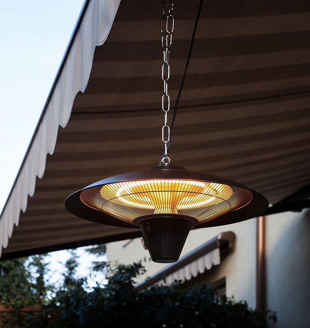 Riscaldatore Radiante da Soffitto per Interno Esterno IP34 2100W TECHLY - immagine 9