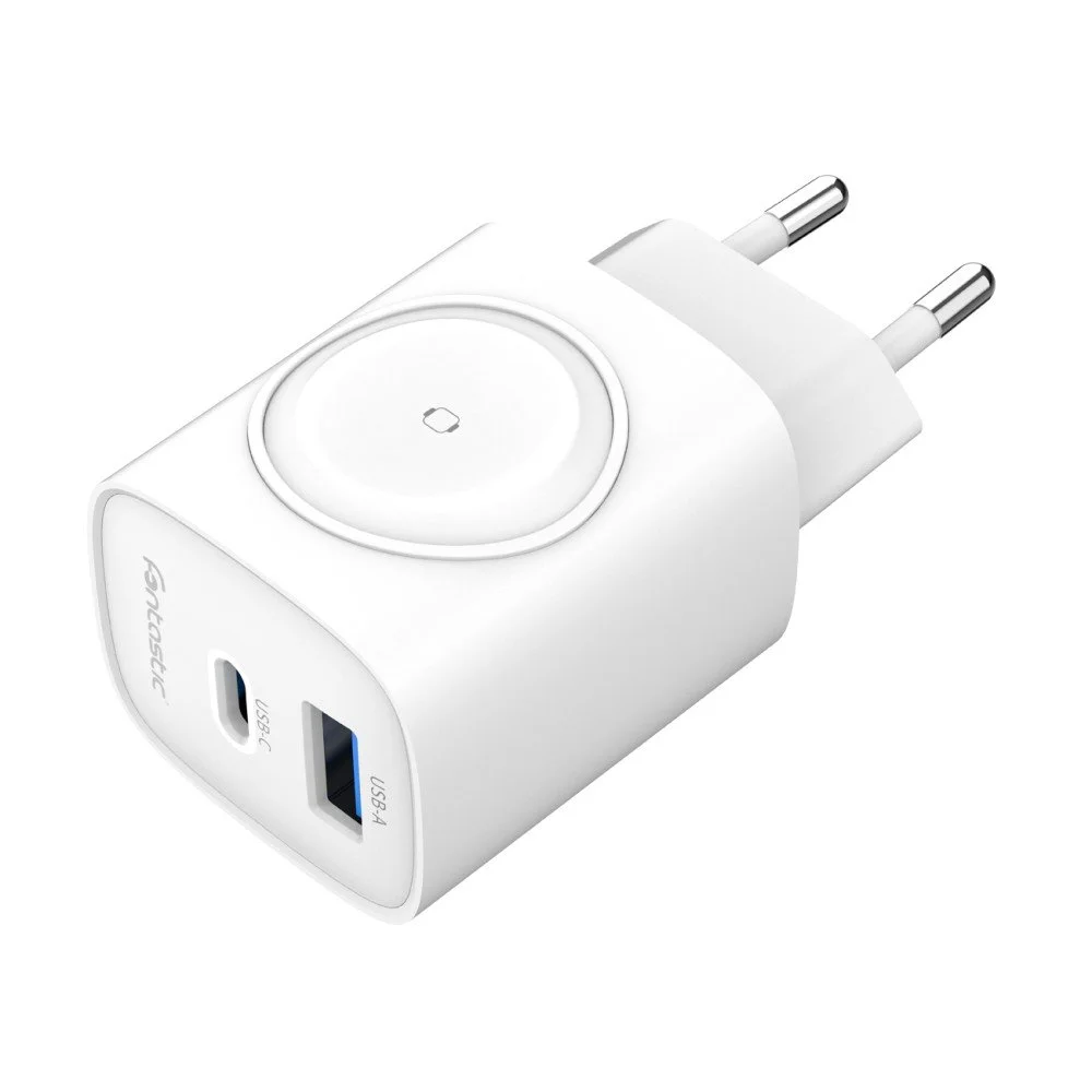 Caricatore Alimentatore GaN 22W da Viaggio Fast Charge USB-A USB-C™ WiGan FONTASTIC - immagine 7