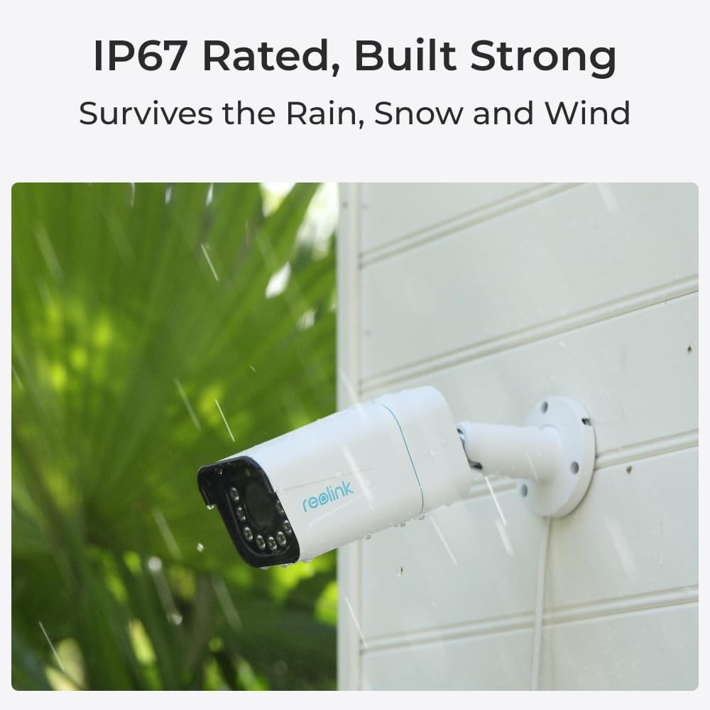 Telecamera CCTV Bullet 8MP 4K PoE IP67, PC811AB4K01 REOLINK - immagine 7
