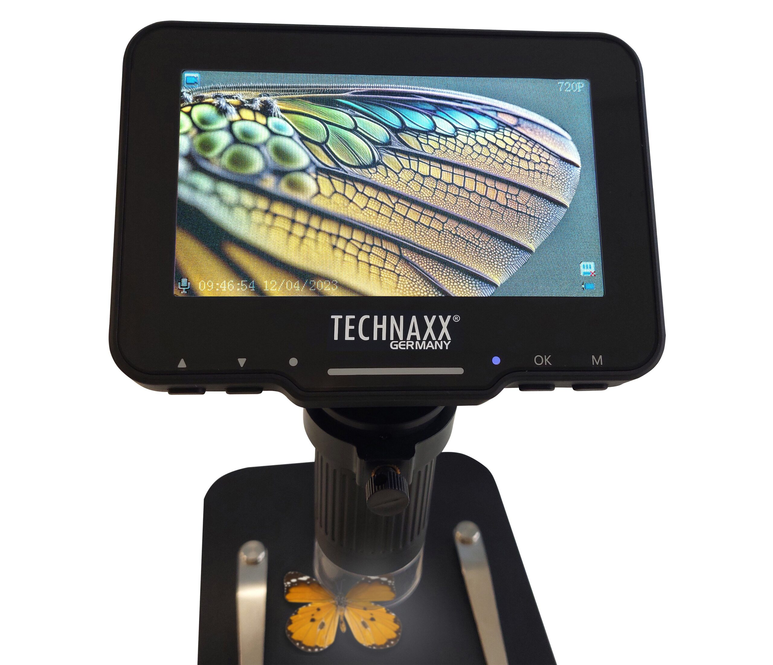 Microscopio Digitale con Display 4,3 Pollici 720p a 8 LED, TX-277 TECHNAXX - immagine 7