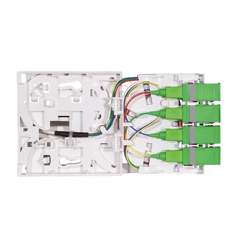 Scatola di Terminazione Ottica di Appartamento (STOA) FTTH 4x SC/APC con Cavo di Installazione da 40m LOGILINK - immagine 6