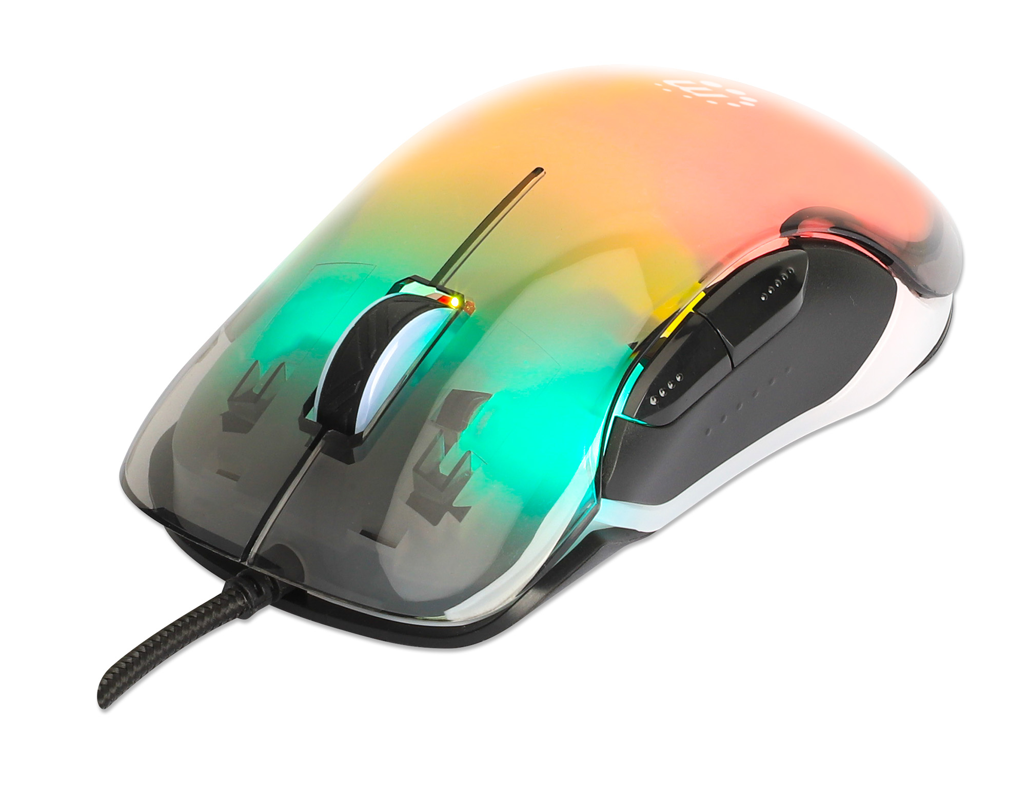 Mouse Ottico USB 12800 dpi LED RGB Multicolor MANHATTAN - immagine 7