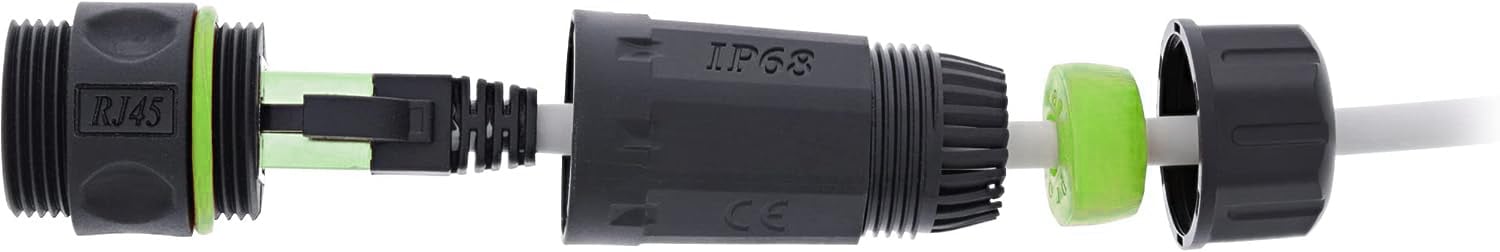 Connettore Slim Cat.6 RJ45 Impermeabile IP68 TECHLY PROFESSIONAL - immagine 7