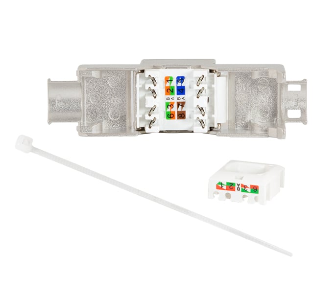 Frutto Keystone RJ45 Cat.8.1 STP Tooless LOGILINK - immagine 7