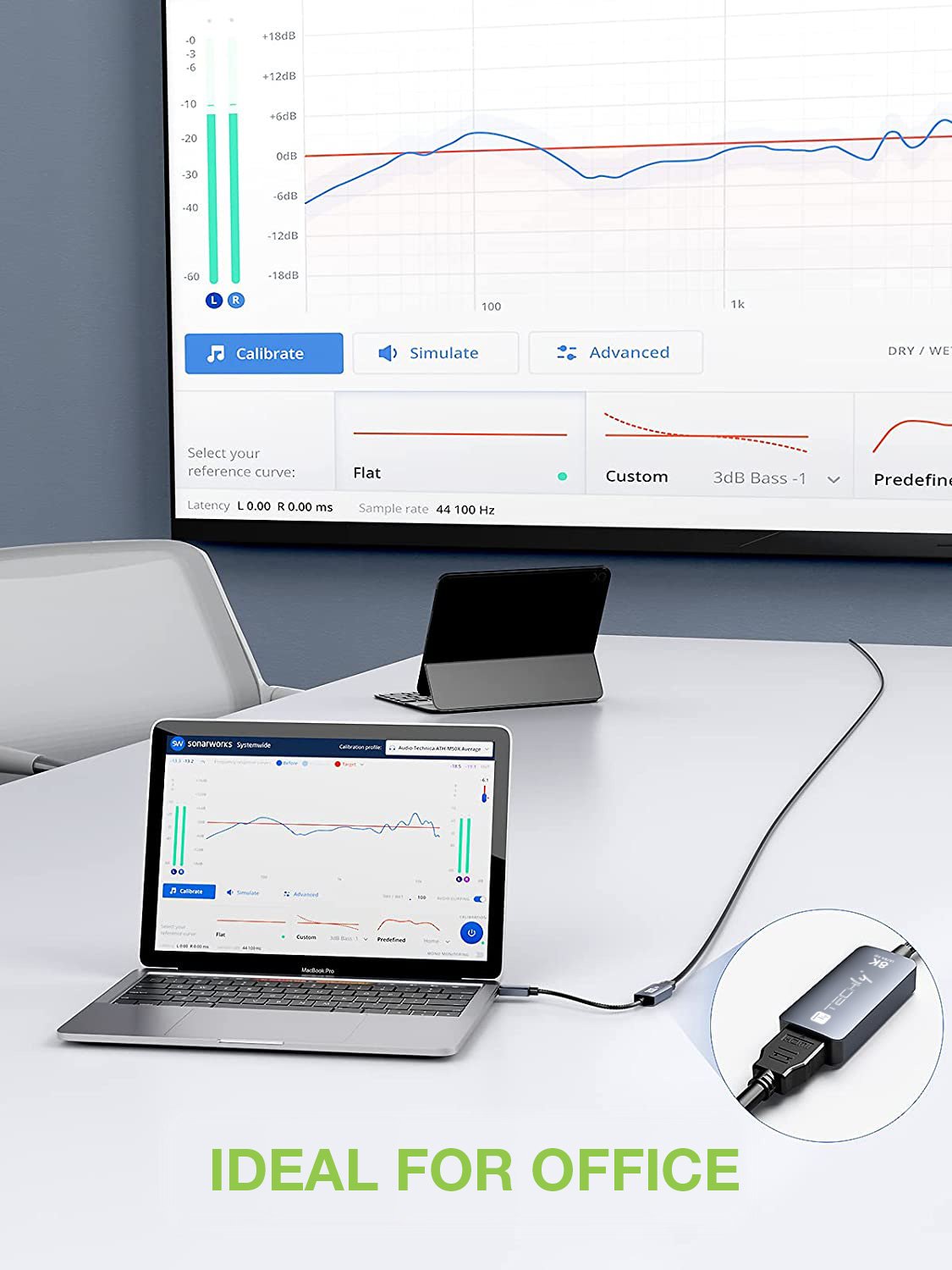 Adattatore USB-C™ 3.2 a HDMI 2.1 8K@60Hz 15 cm TECHLY - immagine 6
