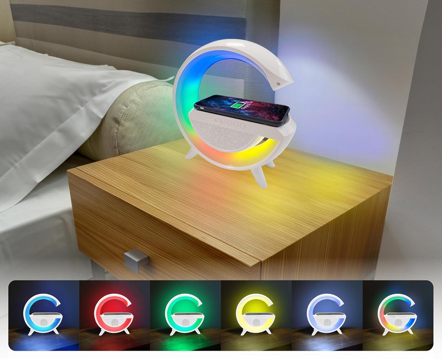 Altoparlante Bluetooth v5.3 con Luce LED e Ricarica Wireless, TX-264 TECHNAXX - immagine 7